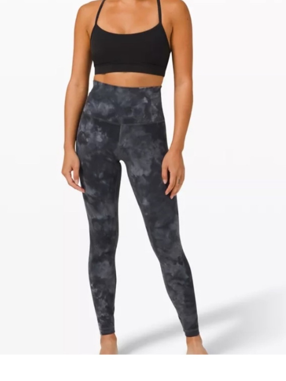 Lululemon Align Super-High Rise 26” Diamond Dye Size 6